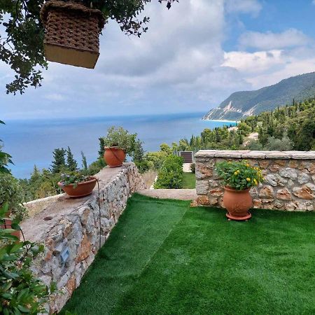 Villa Nereid Glafki - Enjoy Summer Sunsets Áyios Nikítas Екстериор снимка