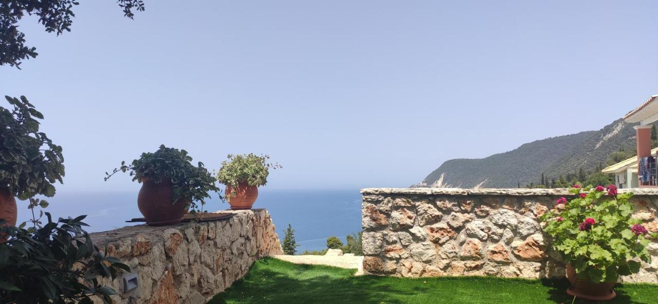 Villa Nereid Glafki - Enjoy Summer Sunsets Áyios Nikítas Екстериор снимка