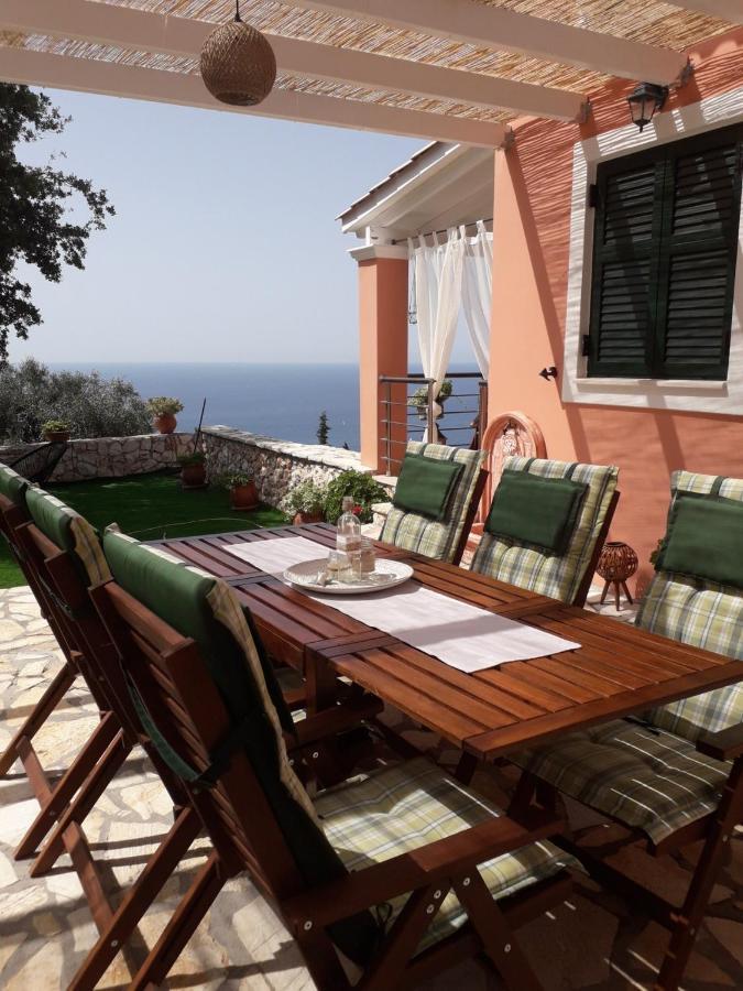 Villa Nereid Glafki - Enjoy Summer Sunsets Áyios Nikítas Екстериор снимка