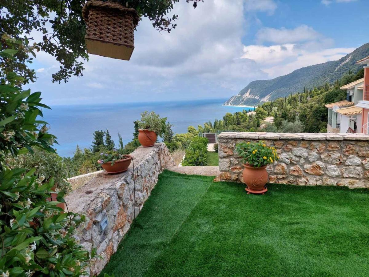 Villa Nereid Glafki - Enjoy Summer Sunsets Áyios Nikítas Екстериор снимка