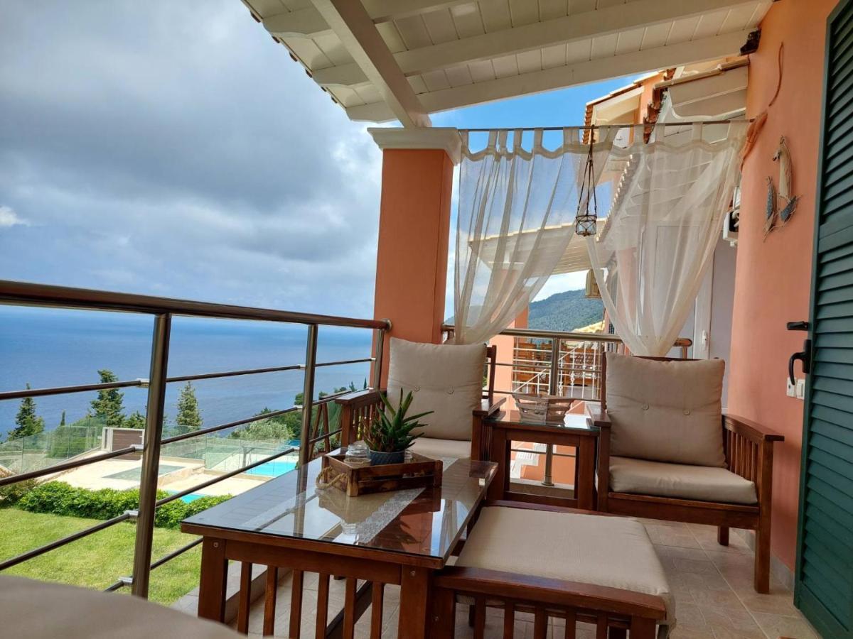 Villa Nereid Glafki - Enjoy Summer Sunsets Áyios Nikítas Екстериор снимка